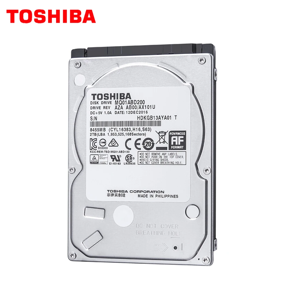 TOSHIBA 3 ТБ внутренний жесткий диск HDD HD 2 5 &quotНоутбук 15 мм высота толщина SATA 6 0 ГБ/сек.