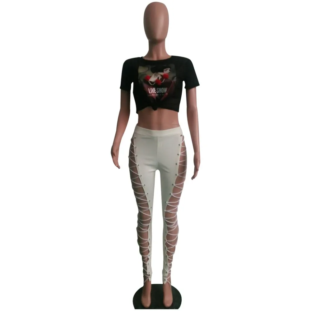 Ruby гардероб Женщины Лоскутная сетки Футболка прозрачный с короткими рукавами и