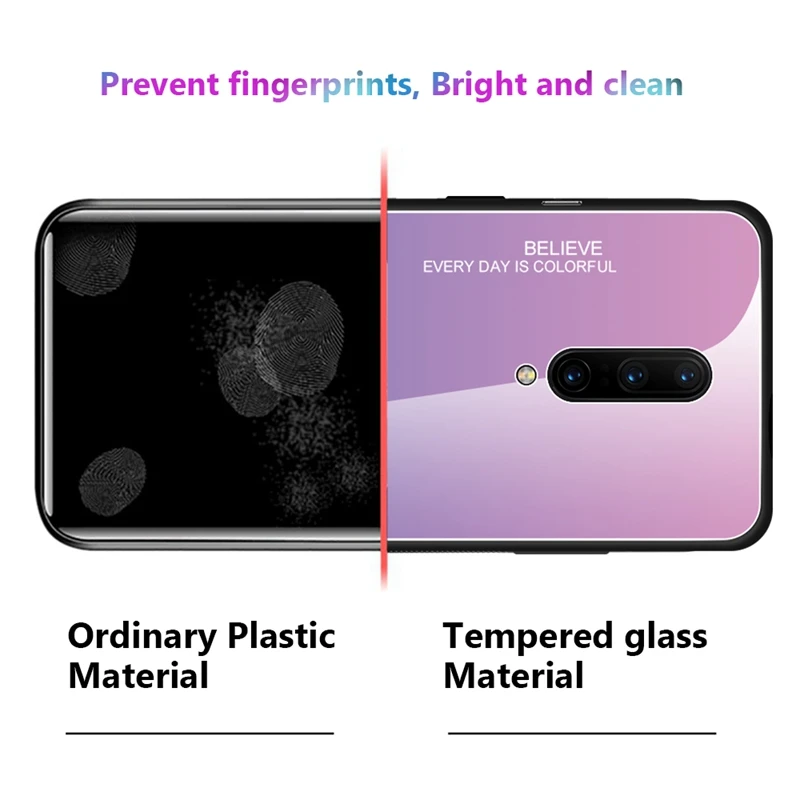 OnePlus6t стеклянный чехол для Oneplus 7 Pro 6 6T Oneplus6 Oneplus6t Роскошный телефона One Plus s|Бамперы|
