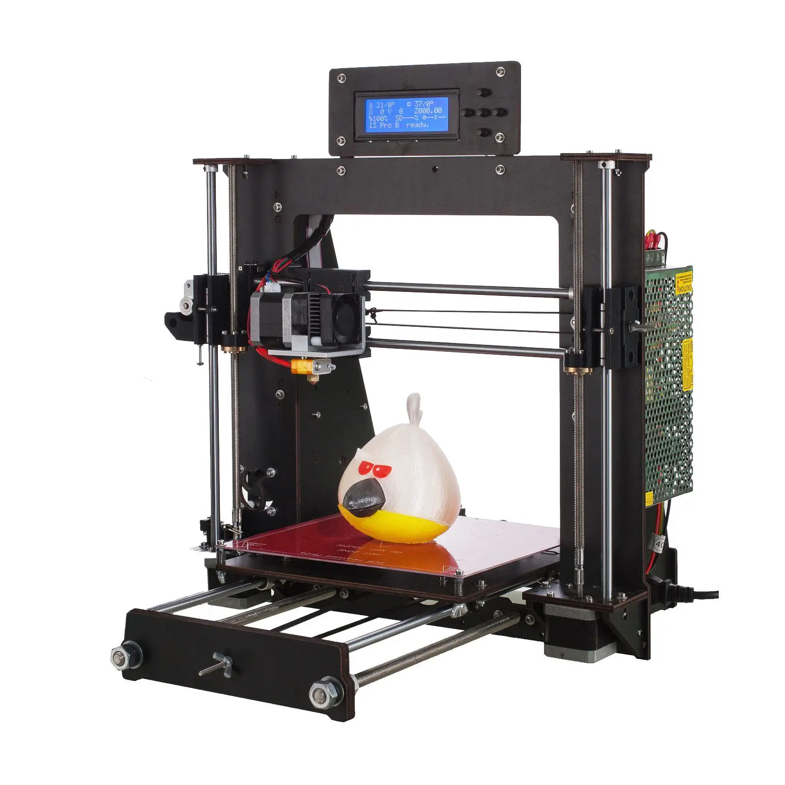 DE Stock 3D принтер DIY i3 обновленный Высокоточный Reprap Prusa Drucker с функцией возобновления