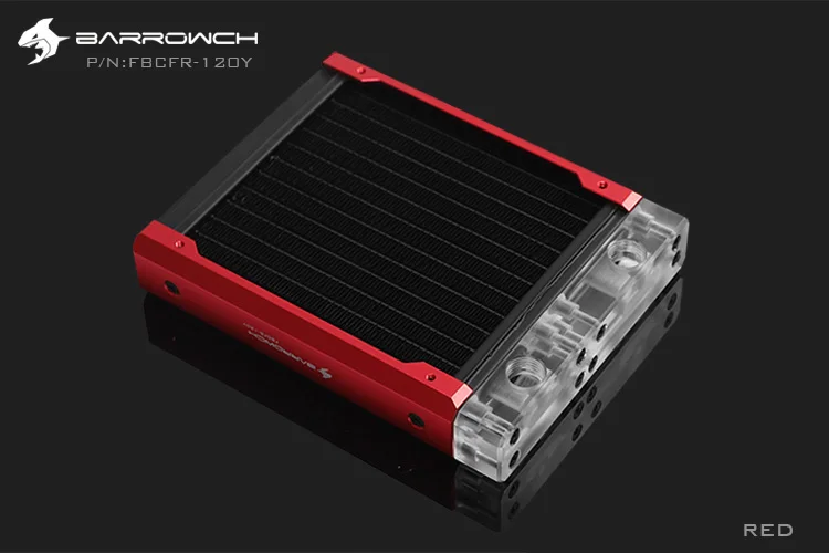 BARROWCH модульный Хамелеон рыбий съемный радиатор 120 мм POM/акриловое издание