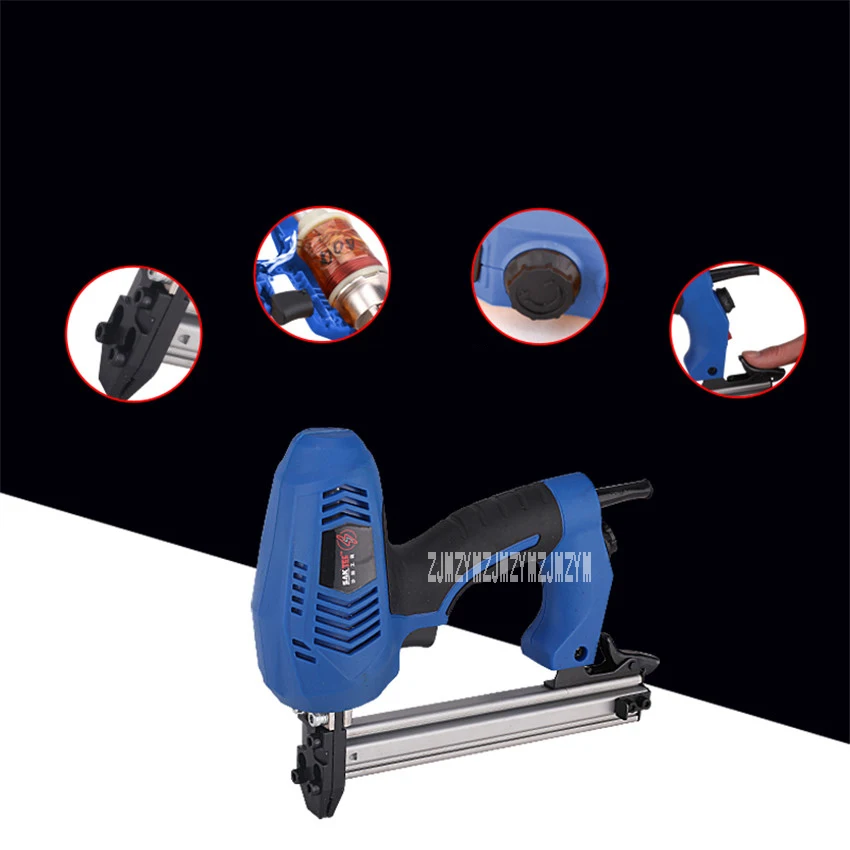 

New Electric ST18 Steel Nail Gun Woodworking Tools Dual-use Steel Nail Gun Automatic Screwdriver Cement Gun 1800W 220-240v 50HZ