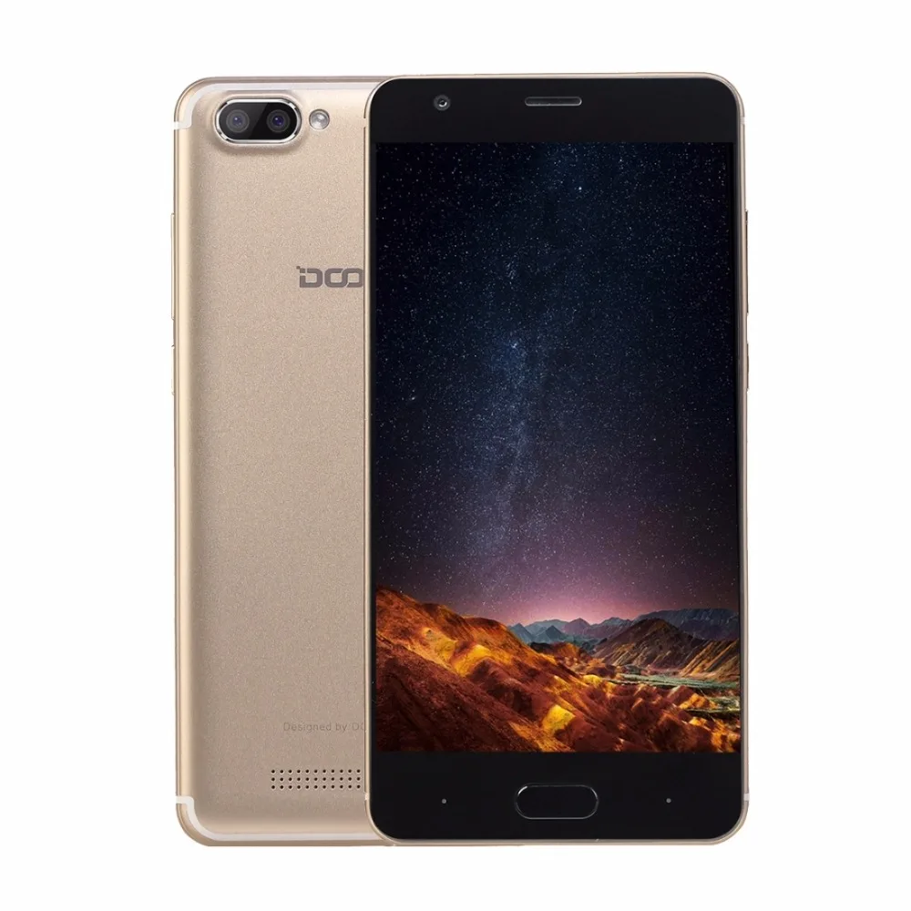 DOOGEE X20 5 0 ''смартфон Оперативная память 2 ГБ Встроенная 16 Android 7 MT6580 4 ядра сзади
