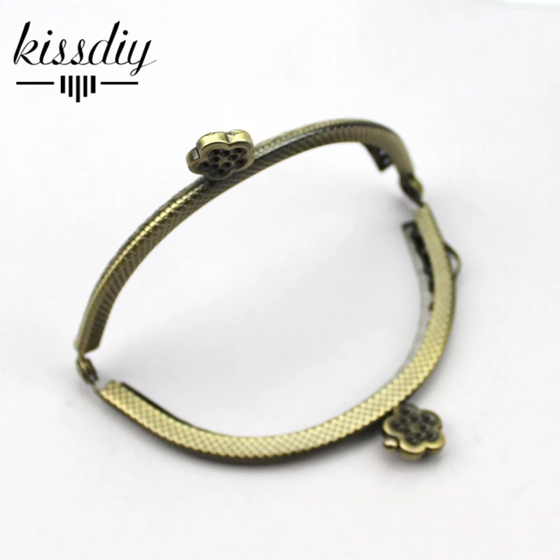 KISSDIY 20 шт 8 5 см Античная бронзовая металлическая ручка каркас для кошелька сумки