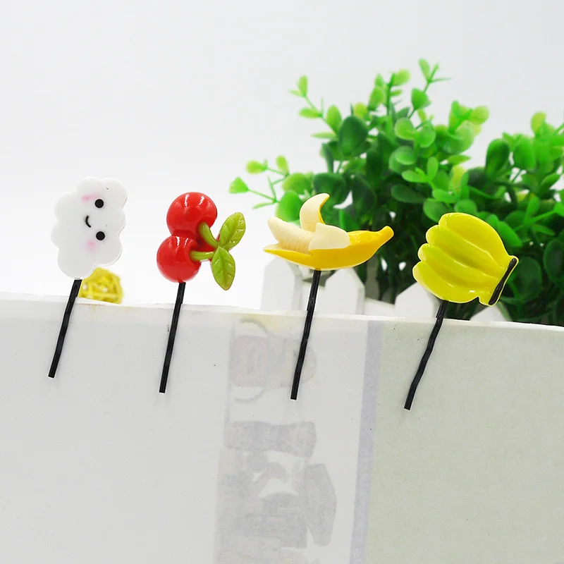 20pcs/set Korean Cute Fruits Hair Clip Candy Color Hairpins Professional Headwear With Beautiful Design New Accessories | Красота и
