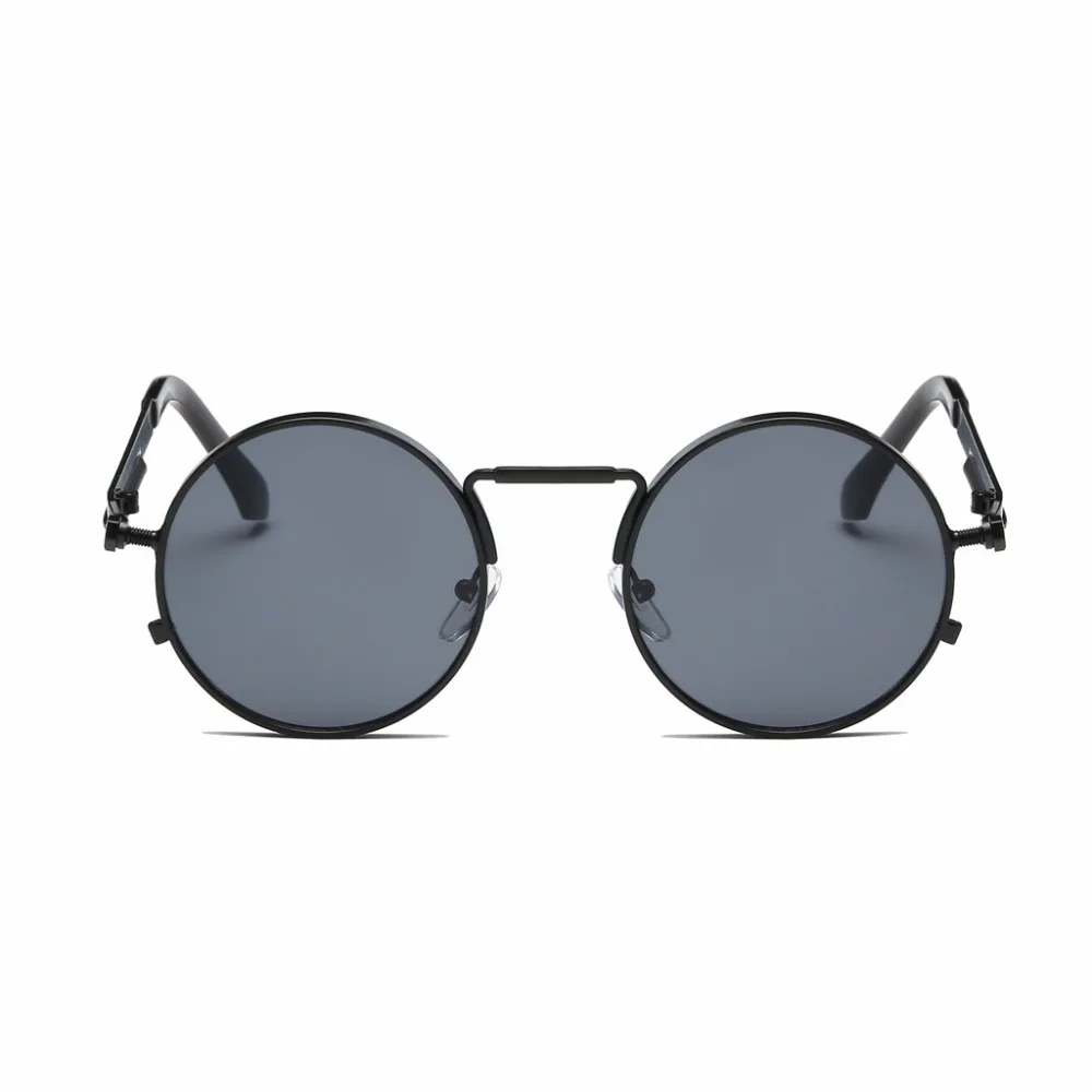 Lanxxy 2018 New Vintage Steampunk Sunglasses Men Round Sun Glasses for Women | Аксессуары для одежды