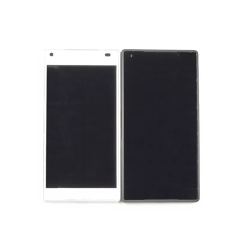 ЖК дисплей и сенсорный дигитайзер с передней рамкой в сборе для Sony Xperia Z5 Mini Compact