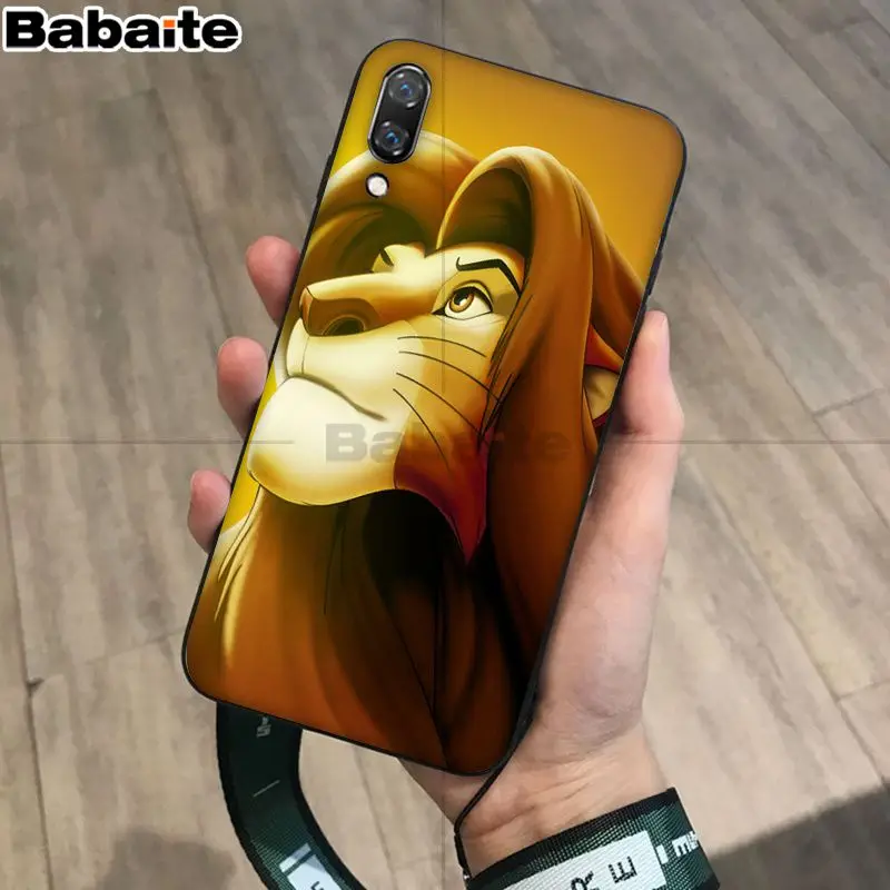 Babaite Король Лев Coque Shell чехол для телефона huawei P10 Plus Lite P20 Pro Mate20 Pro Mate10 Lite P30 Pro Чехол
