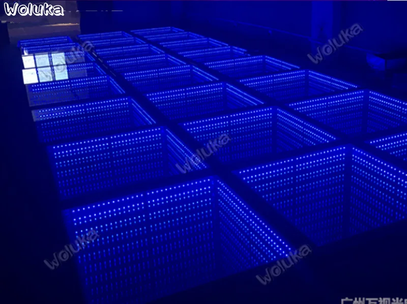 Светодиодная Люминесцентная плитка лампа 3D Magic Abyss Bar танцевальная напольная