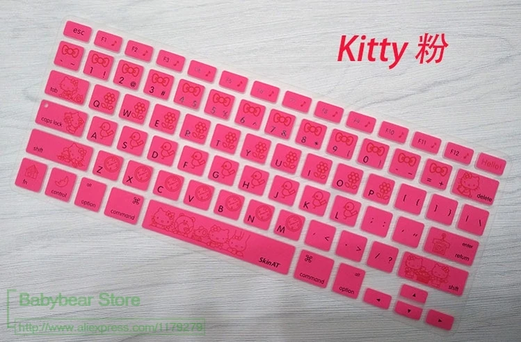 cartoon Настольный ПК аксессуар для Apple Bluetooth беспроводной keybord MC184CH A1314 IMAC G6 IMC клавиатура протектор США английская версия - Цвет: cartoon