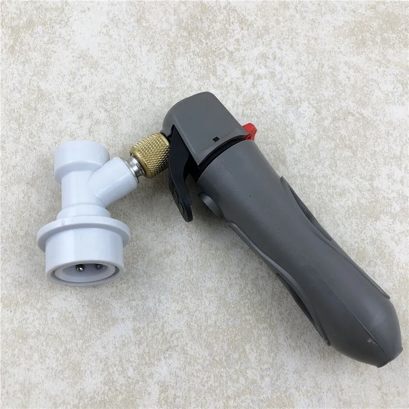 Charger Set Co2 бочонок зарядное устройство Портативный шаровой замок газ отключение для Hombrew пивной бочонок делая Бар Инструмент - Цвет: Charger Set