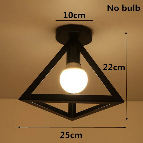 G Style Современные потолочные светильники Lustre Luminaria E27 потолочный светильник Лофт железная клетка светильники Abajur Домашнее освещение Plafonnier для гостиной - Цвет корпуса: G Style