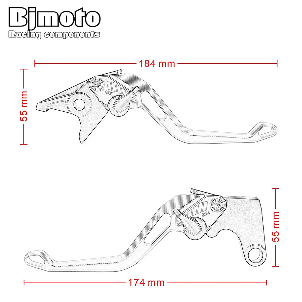Для BMW R NINE T 2014 2015 2016 2017 2018 Motocross RNINET 5D CNC алюминиевый мотоциклетный Длинный рычаг