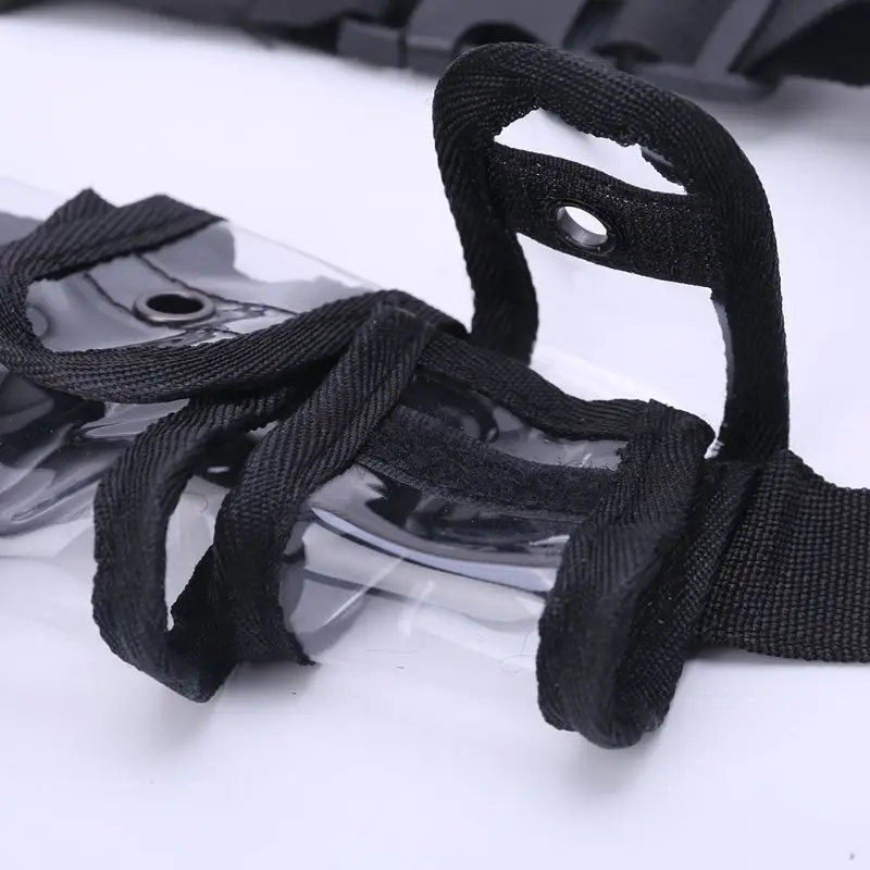 Fashion Unisex Transparent Waist Bags Fanny Pack Men Women Shoulder Chest Bag Multi-pocket Mini Holographic Belt Bum Bag