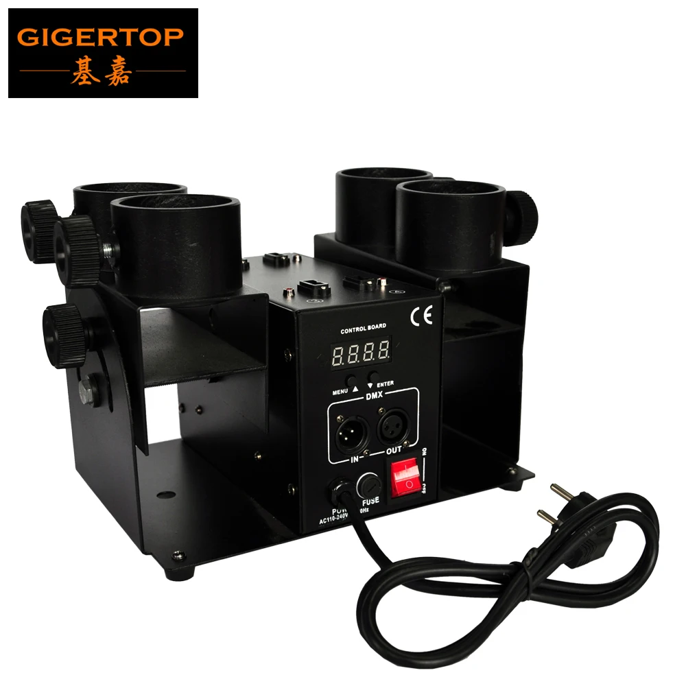 Gigertop TP T181A 2 экономичная модель 4 выстрела пушка с конфетти компактный размер DMX