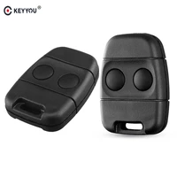 keyyou 10x 2 button smart remote car key shell case for land rover c50 blank keyless entry fob cover