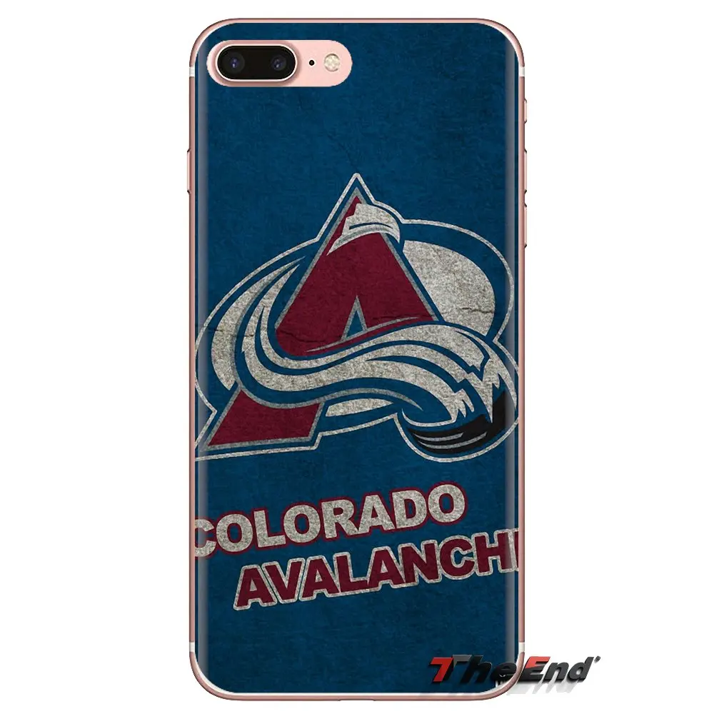 Sport Colorado Avalanche Logo Fans TPU Shell Cover For LG G3 G4 Mini G5 G6 G7 Q6 Q7 Q8 Q9 V10 V20 V30 X Power 2 3 K10 K4 K8 2017 |