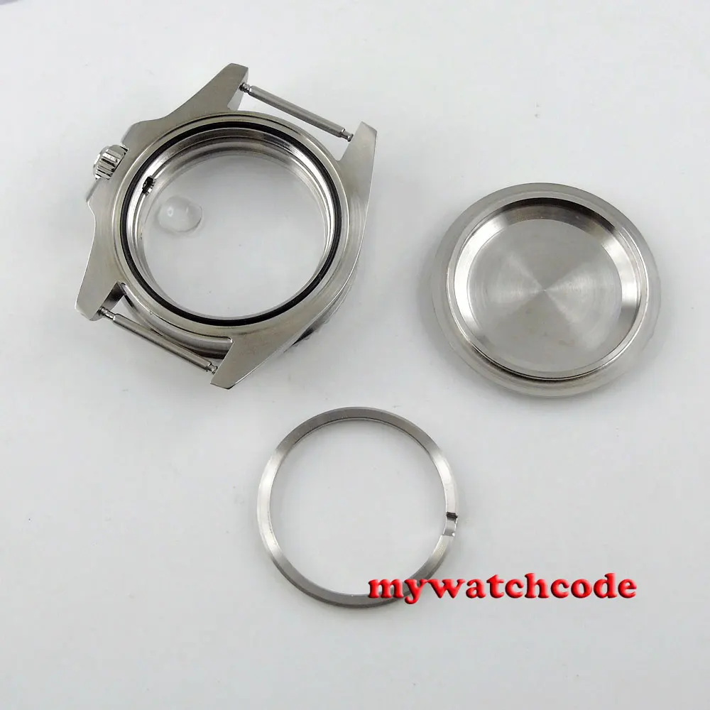 40 мм сапфировое стекло матовая керамическая рамка чехол для часов подходит 2824 2836