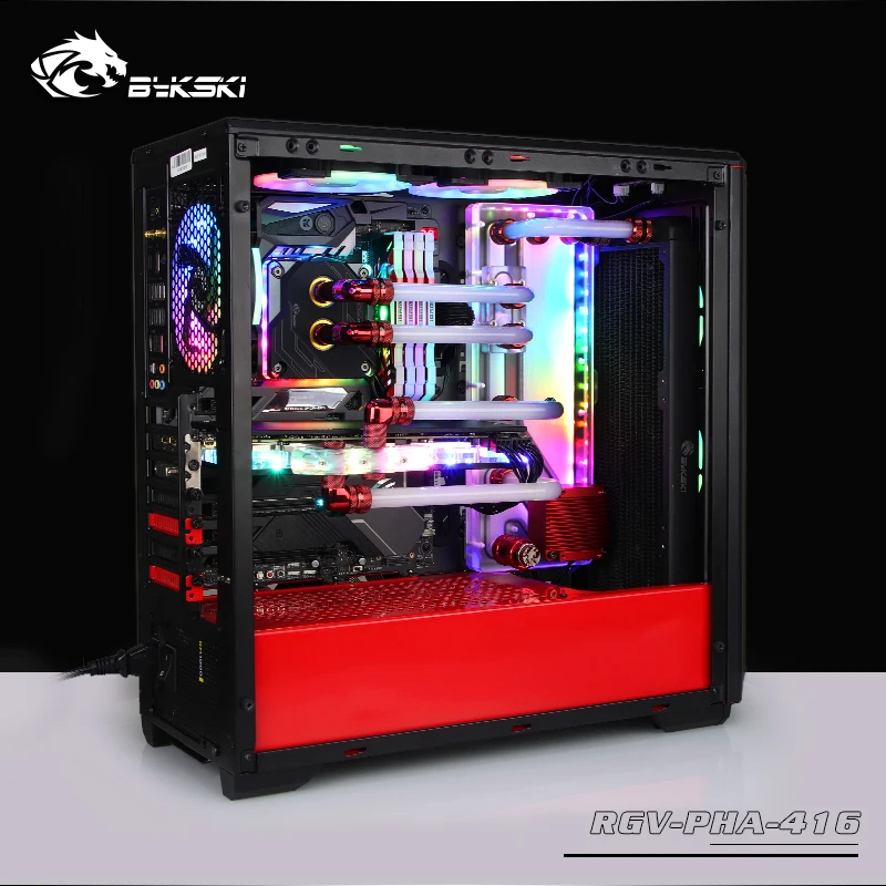 Акриловый бак BYKSKI для Phanteks 416 чехол компьютера/3PIN 5V D RGB / Combo DDC Pump охлаждение водный