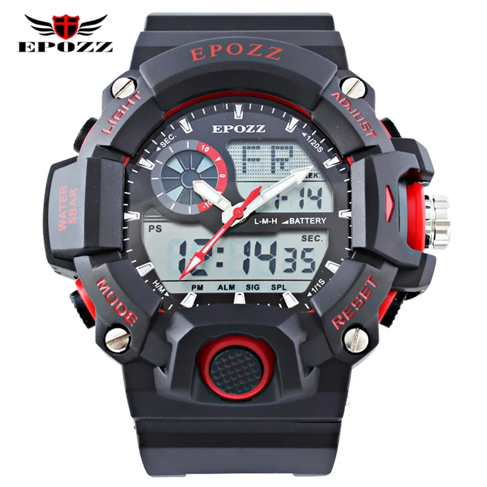 Relojes hombre 2016 Г Стиль Кварцевые Цифровые Военные часы с швейцарские мужчины