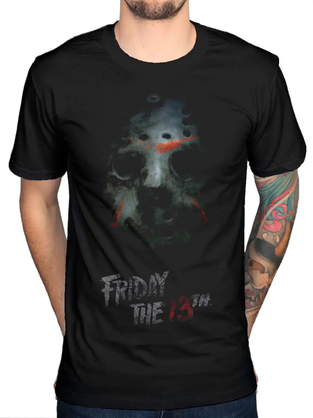 2017 Newest Men Cool Friday 13Th Jason Maske T Shirt Horrorfilm Voorhees Printed Tops | Мужская одежда