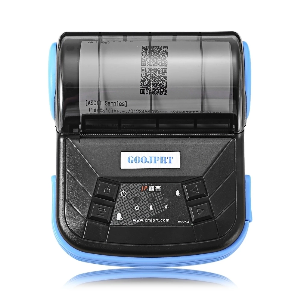 " 80 мм Мини Bluetooth термопринтер портативный Bluetooth принтер Поддержка Android IOS