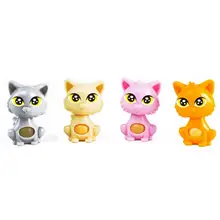 Детские игрушки-головоломки DIY для кошек, детские пластиковые сборные игрушки для кошек, капсула "сделай сам", игрушки, Ранние обучающие игрушки для детей, собранные подарки для кошек
