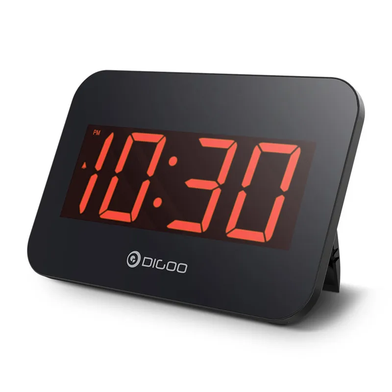 Digoo DG-K4 светодиодный Многофункциональный таймер автоматический электронный цифровой будильник с подсветкой большой светодиодный дисплей