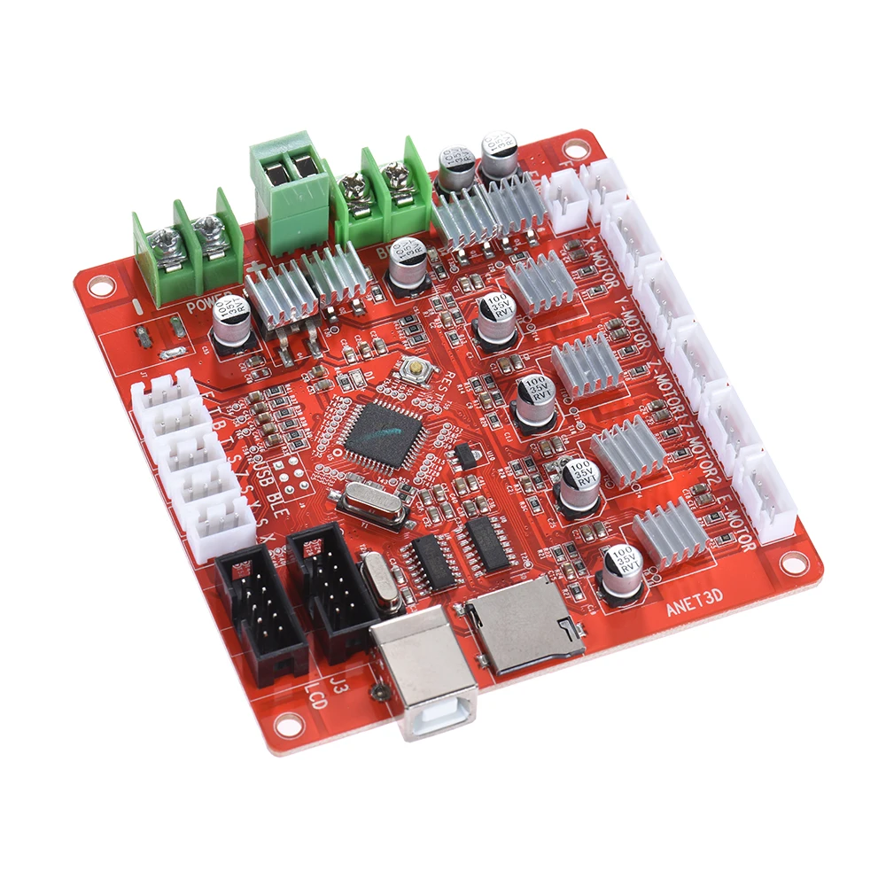 Anet A1284-Base Управление материнской платы Материнская плата для Anet A8 DIY самостоятельной сборки 3D настольный принтер
