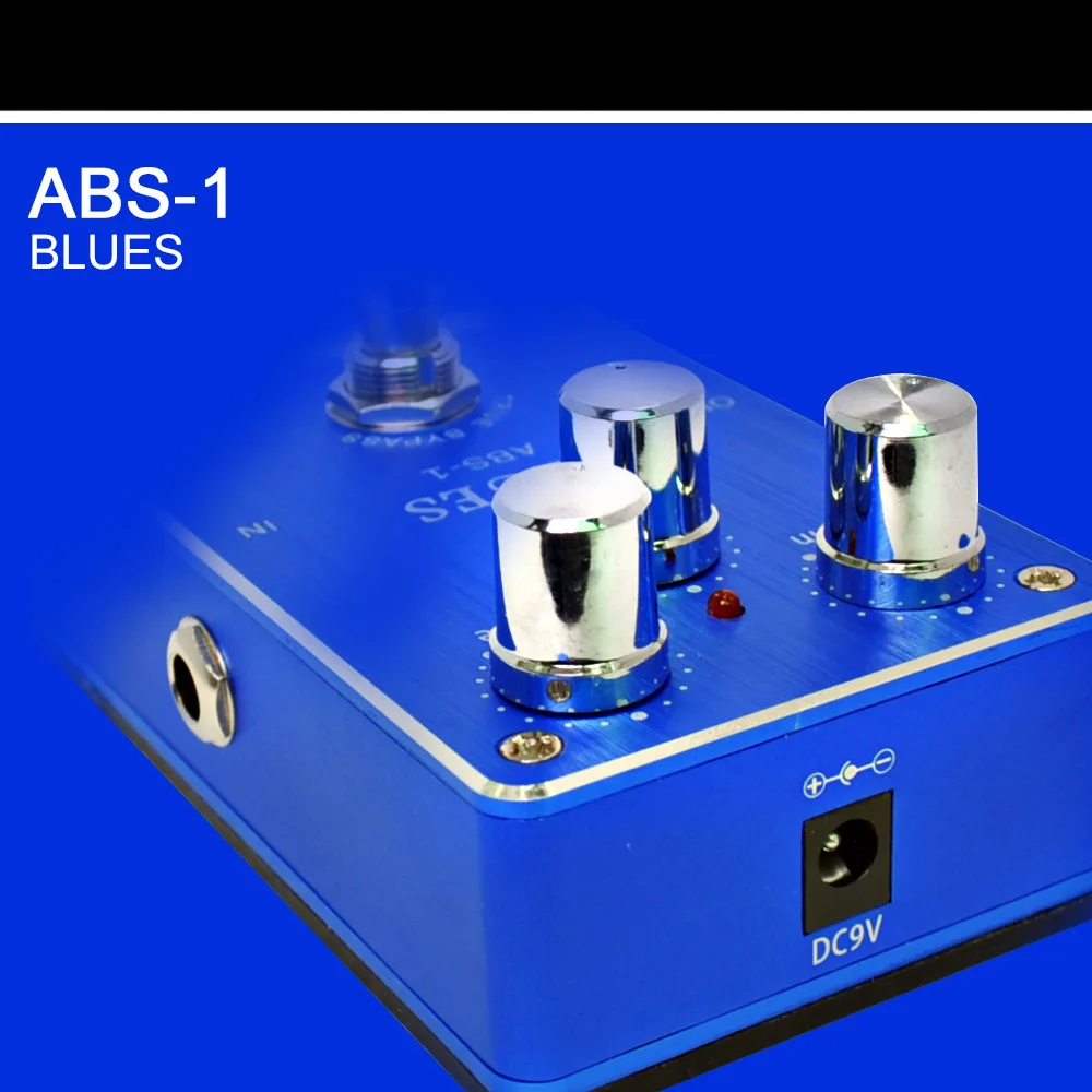 Арома ABS 1 Блюз педаль эффектов для электрогитары корпус из алюминиевого сплава
