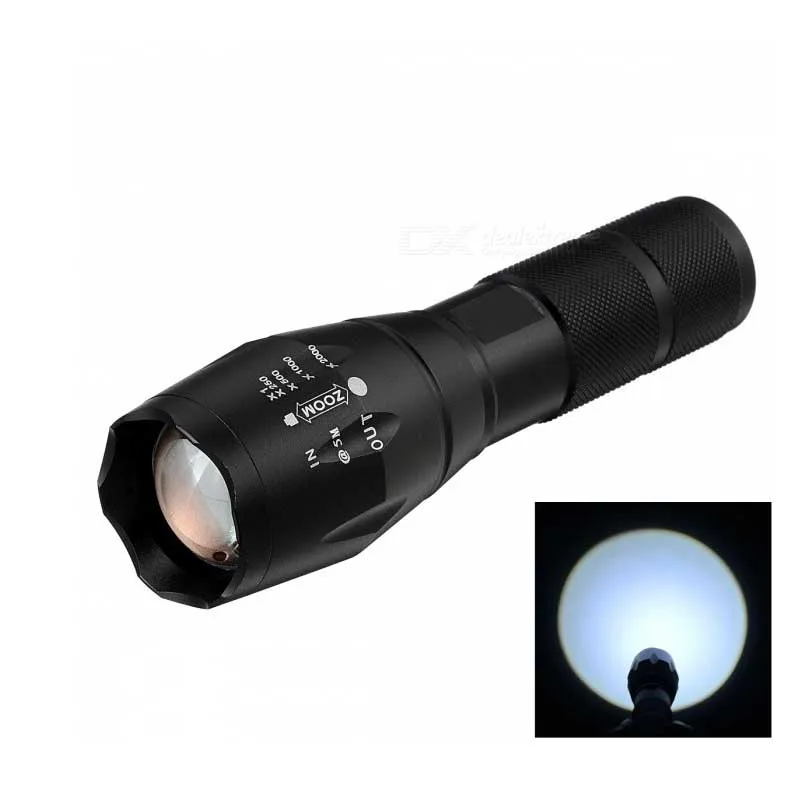 UltraFire XML-T6 3800lm 5-mode zoom тактический фонарь Портативный 18650 бликовый фонарик luz flash Light(3+ 1) светодиодный
