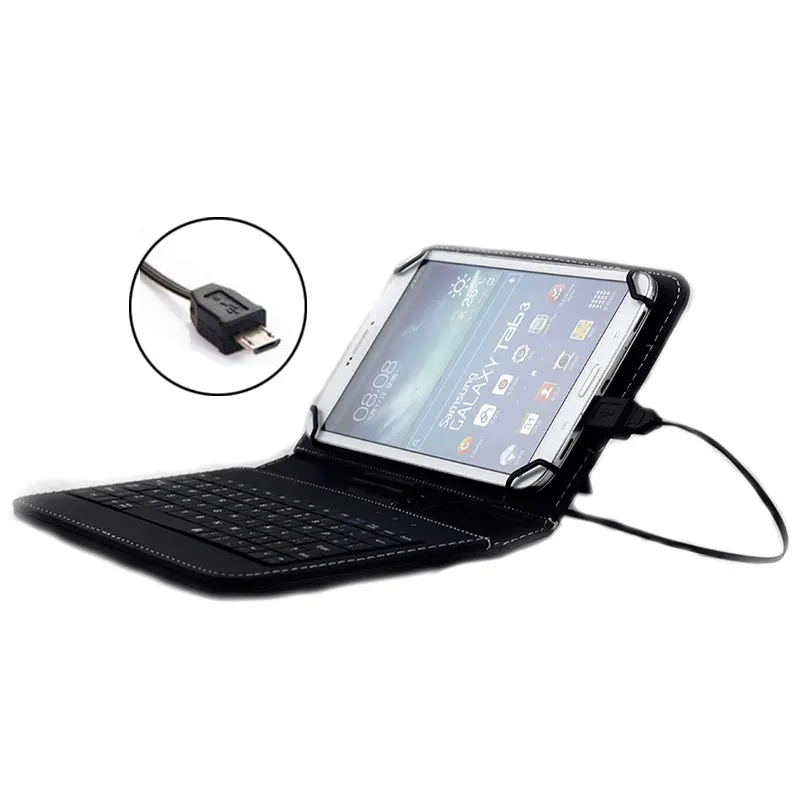Чехол для планшета с микро-usb клавиатурой 9,6 10 10,1 дюймов для huawei MediaPad T3 T2 T1 10 Link M2 Печатный чехол-подставка чехол для клавиатуры