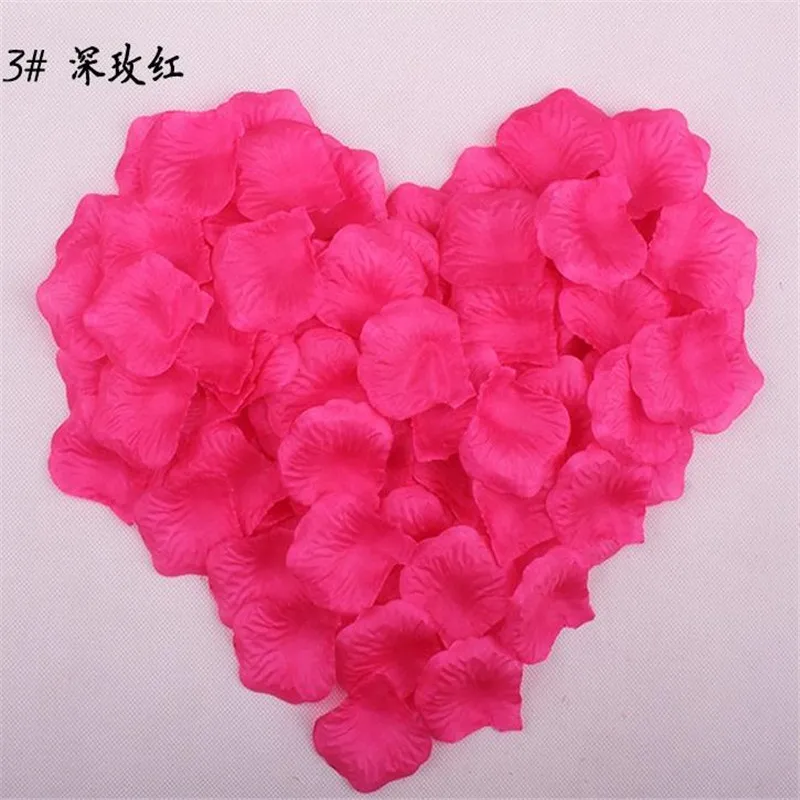 Omilut 200pcs Rose Petals Artificial Wedding Flowers Decoration Tearm Bride Baby Shower Confetti Supplies | Дом и сад