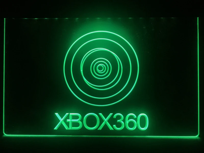 Светодиодные неоновые вывески E015 Xbox 360 | Дом и сад