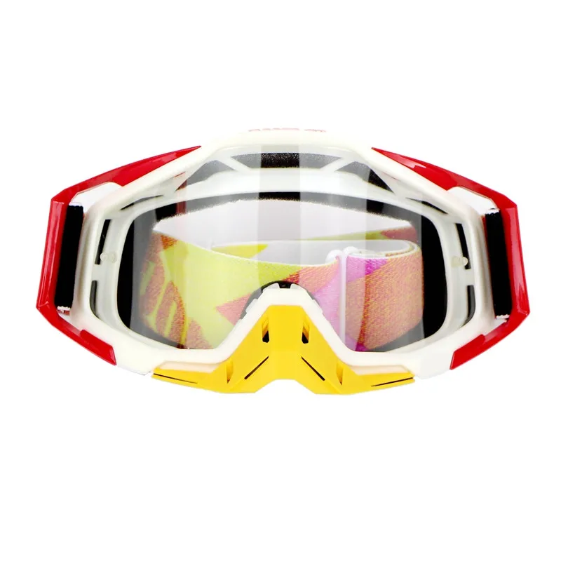 YH05-White Clear LY-100 бренд, оригинальная посылка, очки для мотокросса, ATV Casque, мотоциклетные очки, очки для гонок, мотоцикла, велоспорта, CS Gafas, солнцезащитные очки - Цвет: YH05-White Clear