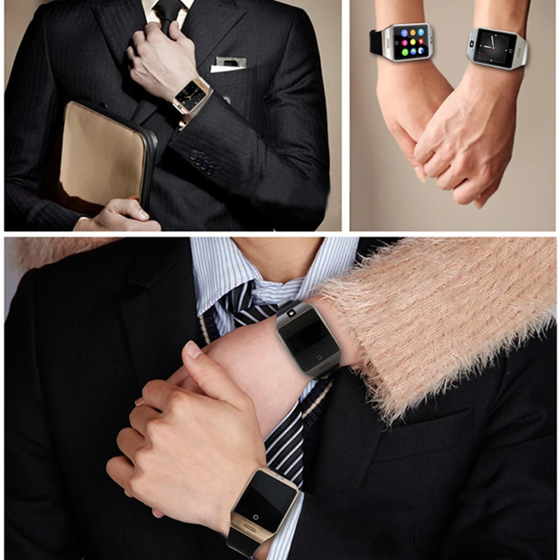 Ollly новые Q18 Смарт часы Bluetooth SmartWatch телефон с Камера TF/Слот sim-карты для Android Samsung Galaxy