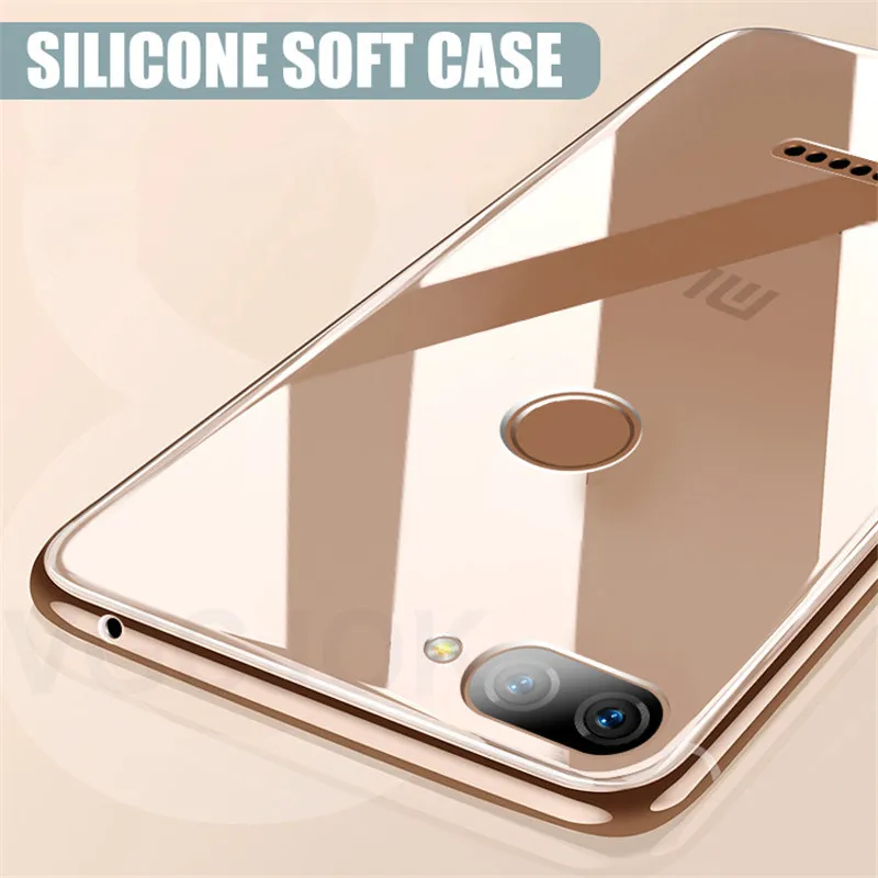 Ультратонкий Мягкий Прозрачный чехол из ТПУ для Xiaomi Redmi 6 Pro 6A 5 Plus 5A S2 4 4X 4A Note 6 7 Note 4 4X5 5A Pro полный чехол s