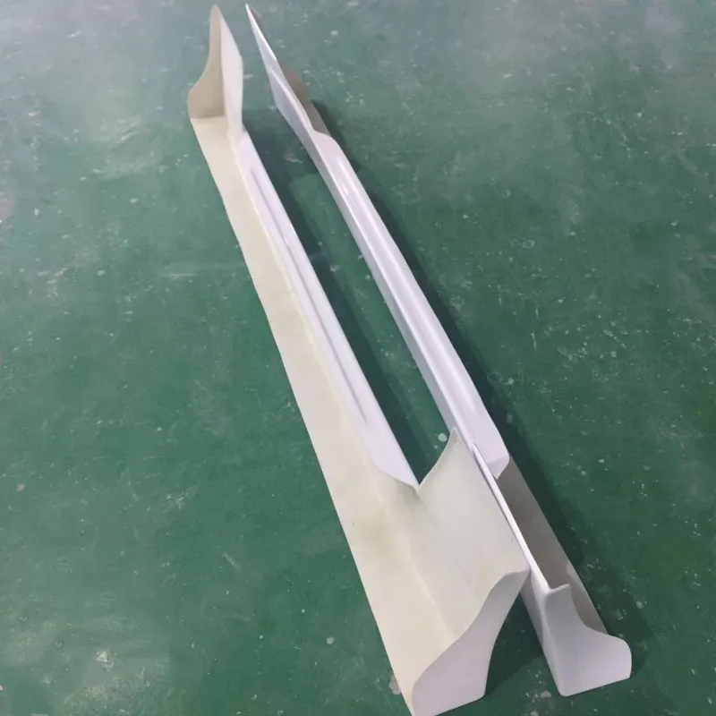 For Silvia S13 Rocket bunny style side skirt (Pair) Glass Fiber | Front Skirt