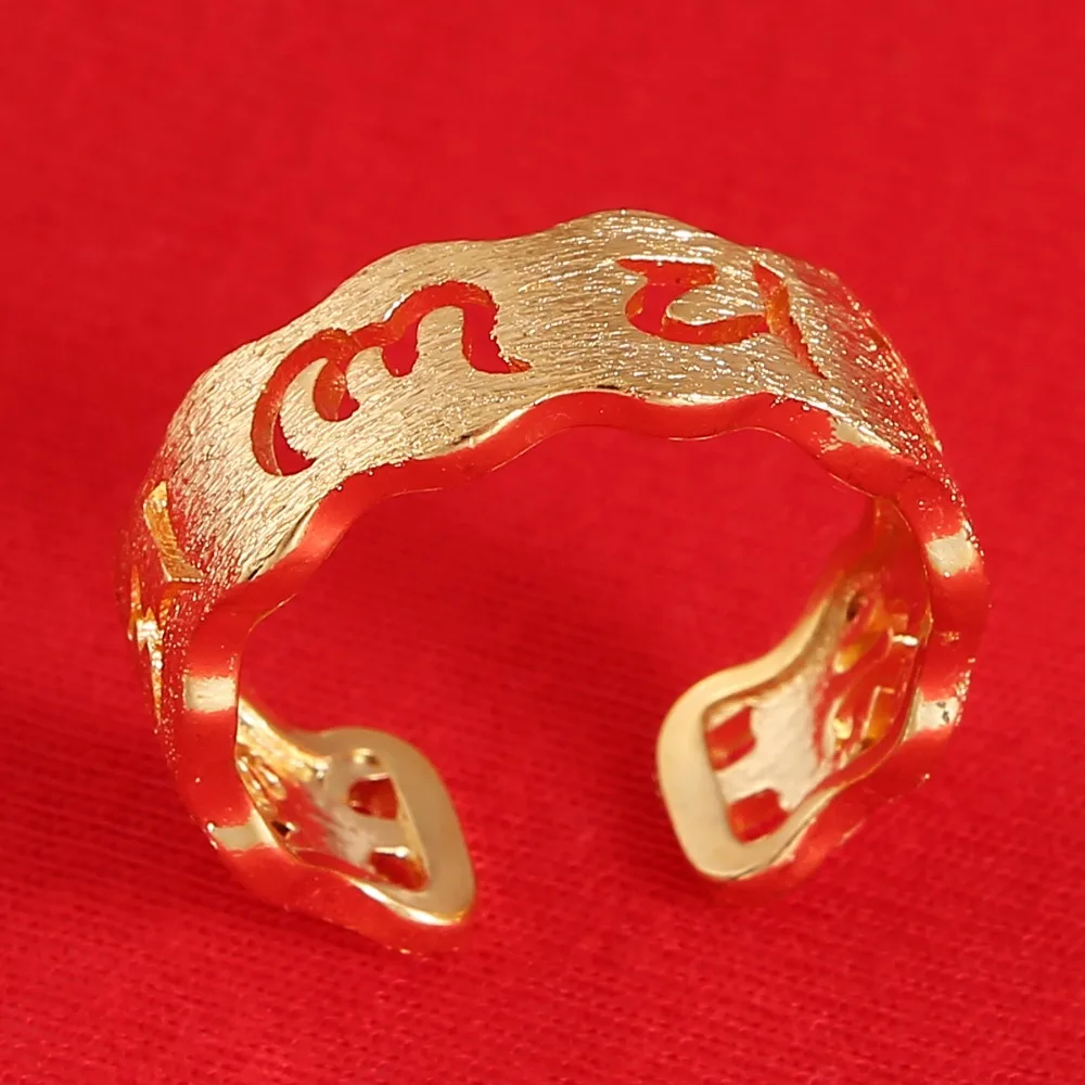 Африканское индийское женское кольцо модные золотые ювелирные изделия