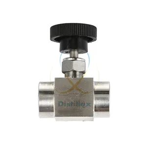 Игольчатый клапан 14 дюйма, полный порт FNPT, SS304. Нержавеющая сталь 304