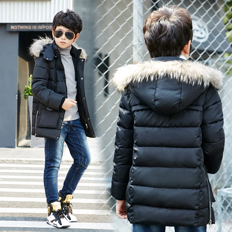 Новая детская верхняя одежда пальто модная хлопковые ветрозащитные парки куртки