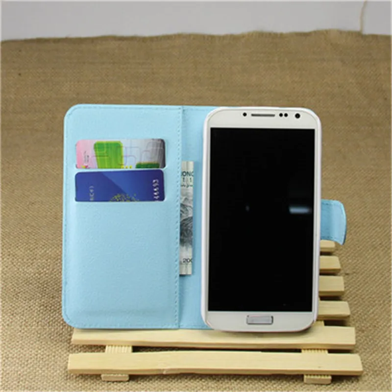 Новый чехол-книжка из искусственной кожи личи для Samsung Galaxy S4 I9500 I9502 I9505 I9506 I9515 с