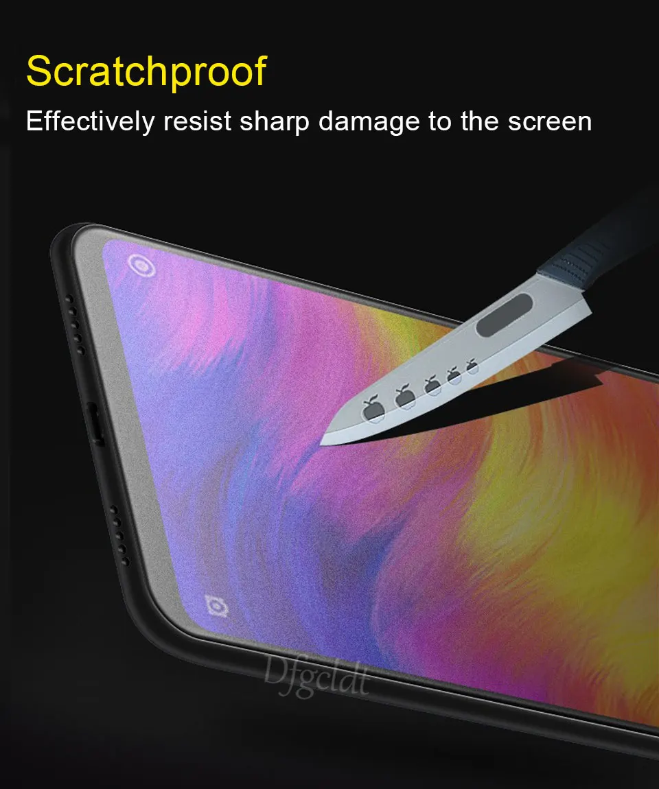 Матовая защитная пленка без отпечатков пальцев для Xiaomi Redmi Note 7 6 Pro 4X S2 5X 6X F1 Mix 2s 3 закаленное стекло