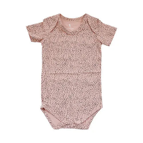Pink Short Sleeve EnkeliBB; Осенний комбинезон для новорожденных; Модный брендовый комбинезон для маленьких мальчиков; Модный цельнокроеный комбинезон в европейском стиле для маленьких мальчиков - Цвет: Pink Short Sleeve