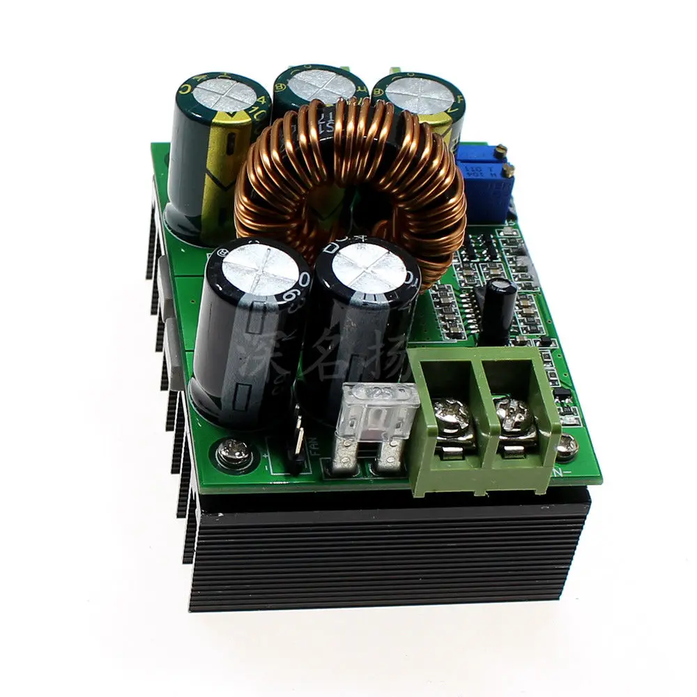 Dykb 1200W 20A DC-DC преобразователь Повышающий Модуль источника питания постоянного тока с 9-60 V 12V 36 V-12 V-83 V 24V 48V 72V регулятор напряжения авто светодиодный драйвер