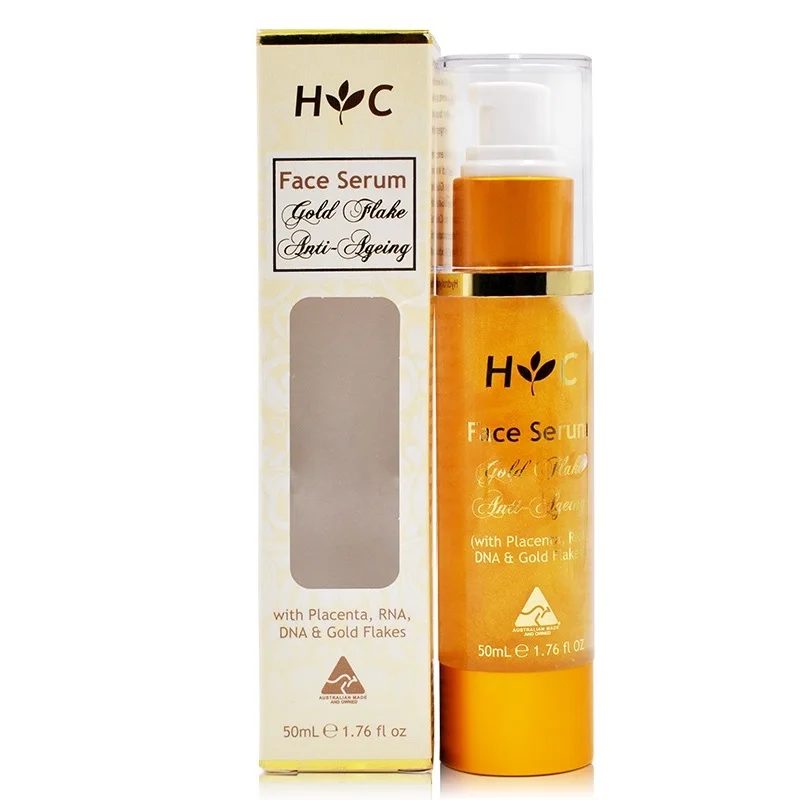 Австралийская здоровая уход за овечьей плацентой Антивозрастная Золотая