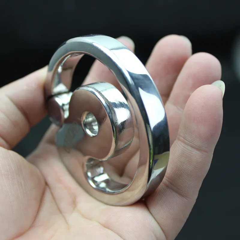 Мужской кулон для пениса из нержавеющей стали u образная удлиненная Мошонка с