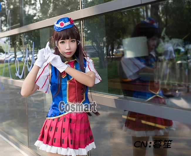 [На заказ] аниме LoveLive!Sunshine!Kurosawa Dia Happy вечерние Train Aqours форма для пробуждения костюм