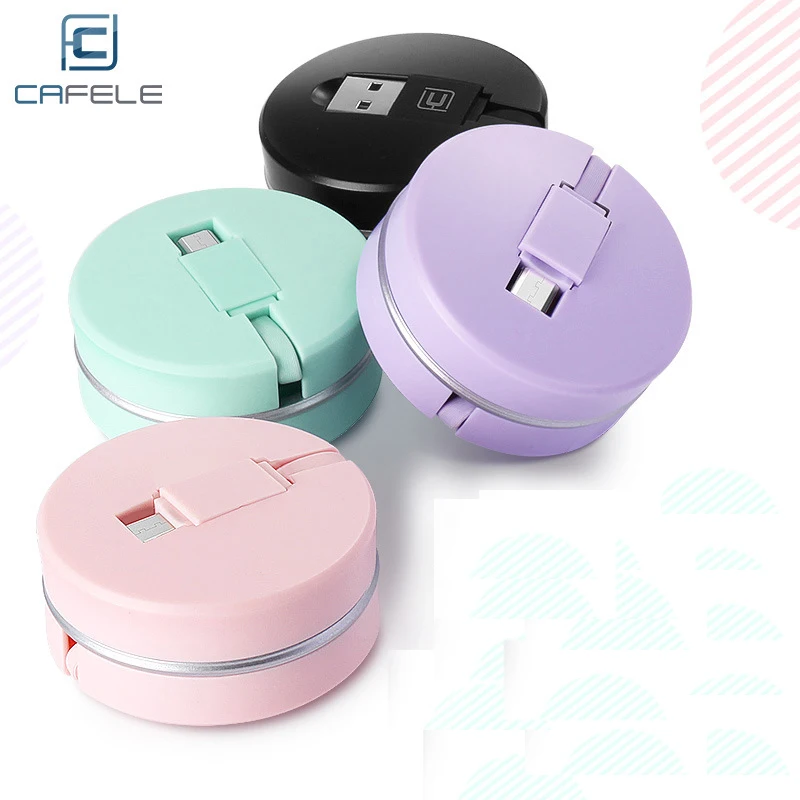 New Fashion Retractable Micro USB Cable Mobile Phone Data Charger Cables for Huawei Xiaomi Candy colors 1m Fast Charging | Мобильные