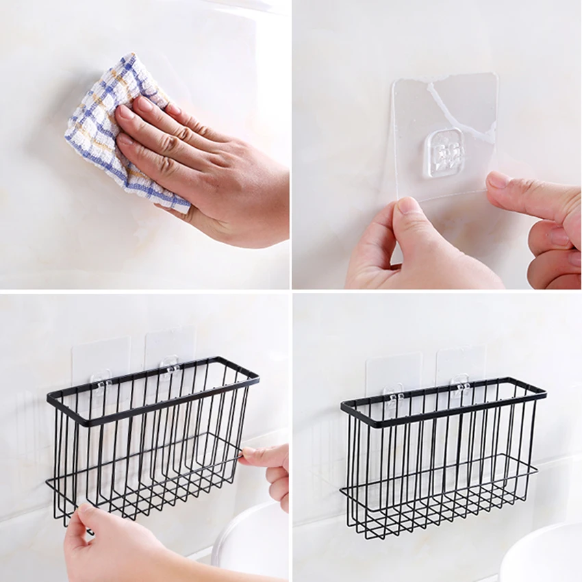 Японский Стиль присоски корзина для хранения гладить арт Организатор мусора